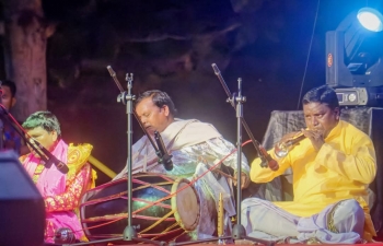 ICCR troupe showcased Indian tradition dance at Kerinci, Riau Province on 13.11.2024